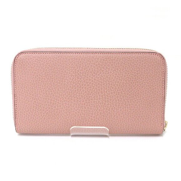 GUCCI Pink Leather Wallet - Picture 2 of 6
